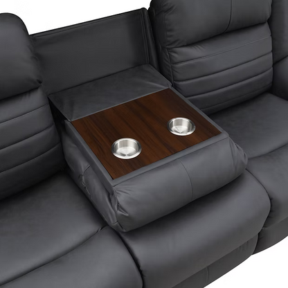 Conjunto de sofá reclinable Dallas Camel