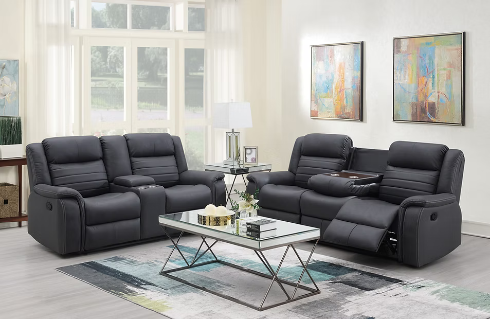 Max Gray Reclining Set S7330