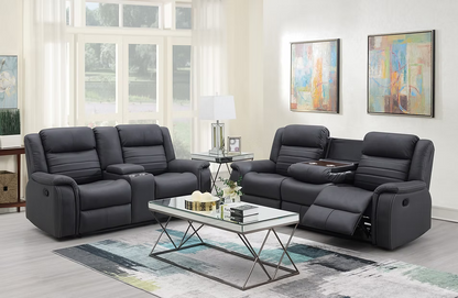 Conjunto de sofá reclinable Dallas Camel