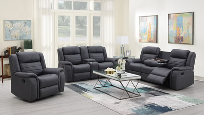 Conjunto de sofá reclinable Dallas Camel