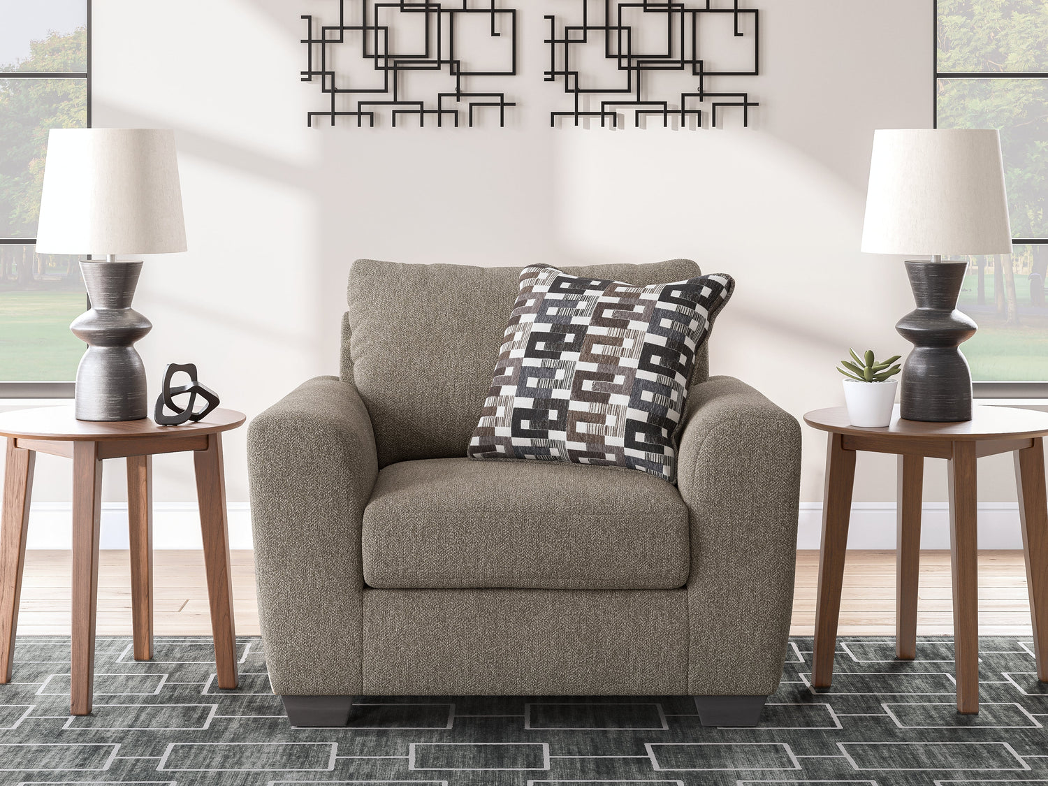 Triston Peaks Contemporary Living Room Set