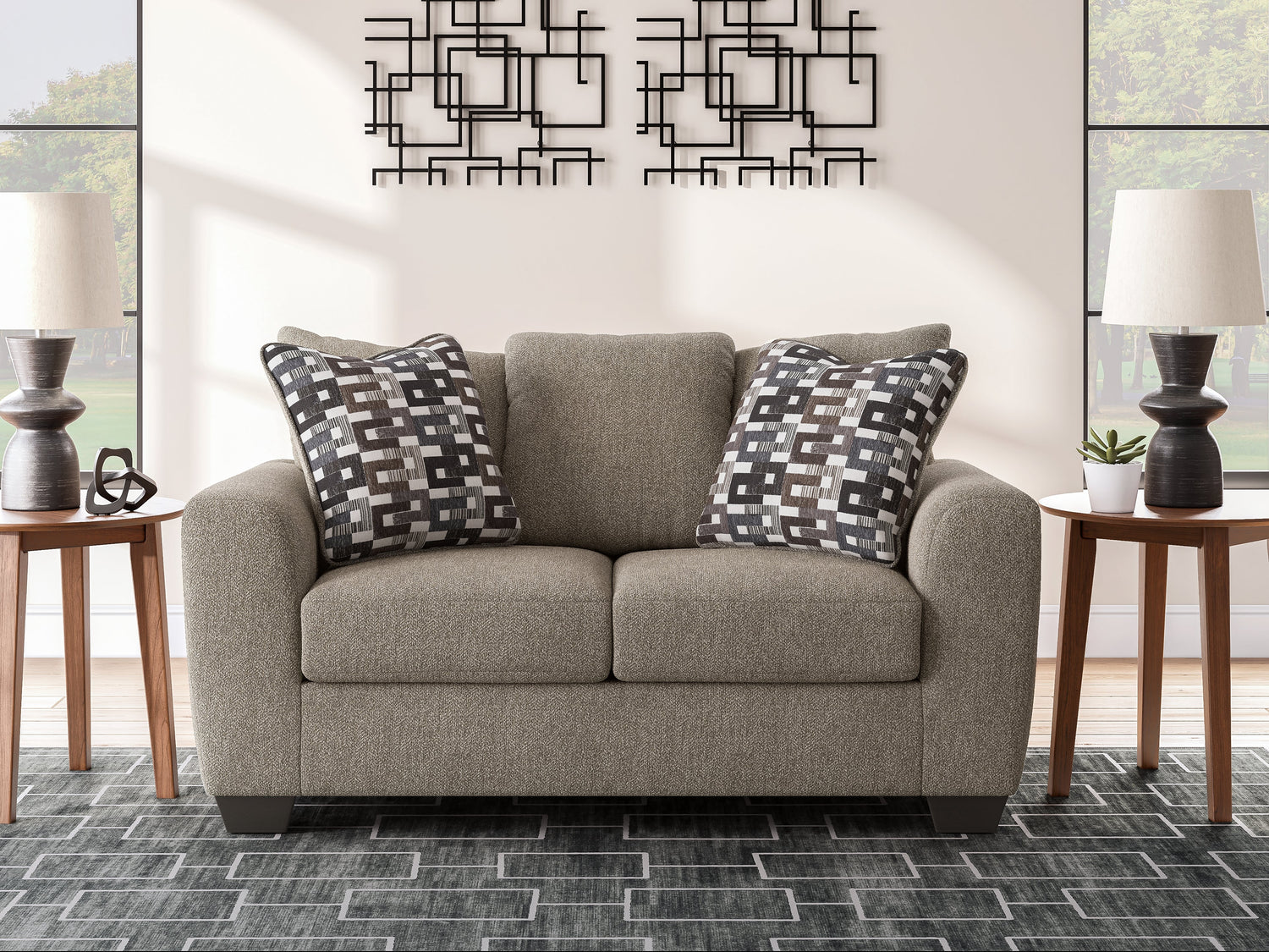 Triston Peaks Contemporary Living Room Set