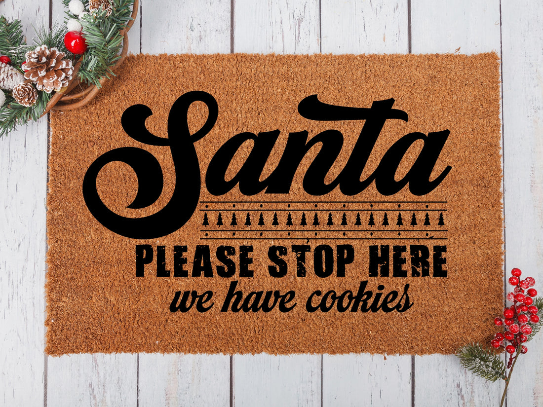 Christmas Santa Doormat