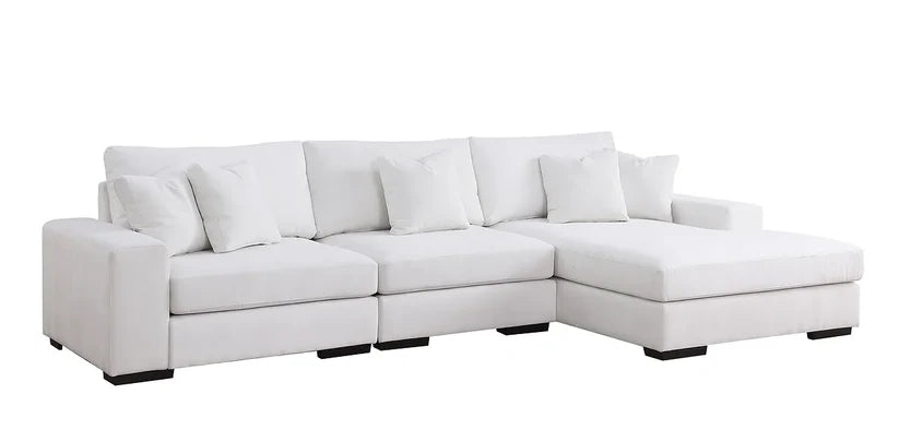 Comfy Cream 3-Piece Sectional