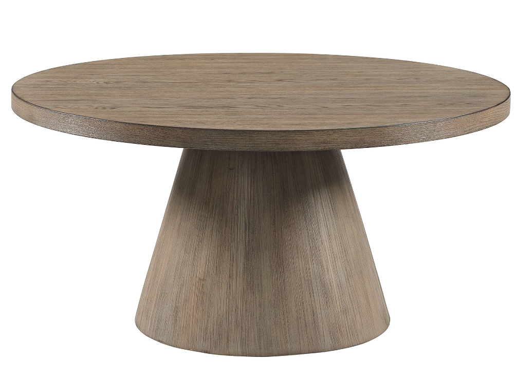 Portland Round Coffee table in Grey