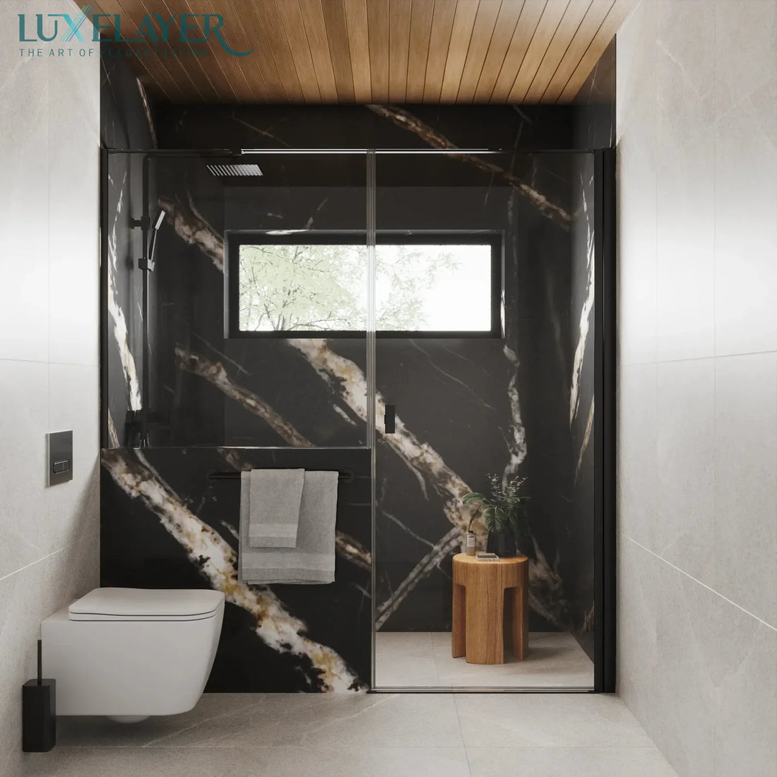 Black Aurora Wall Panel