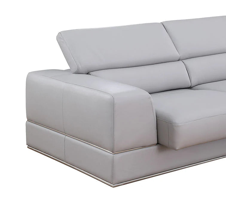 Pella Light Gray Sectional 4-Piece