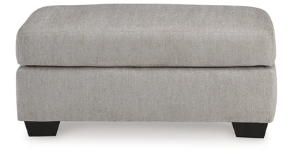 Avenal Park Flannel Chair &amp; Ottoman Set