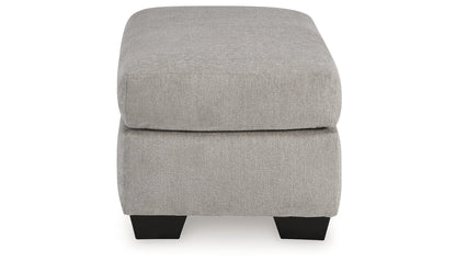 Avenal Park Flannel Chair &amp; Ottoman Set