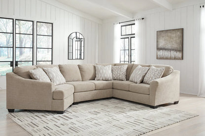 Brogan Bay Cork 3-Piece Cuddler Sectional