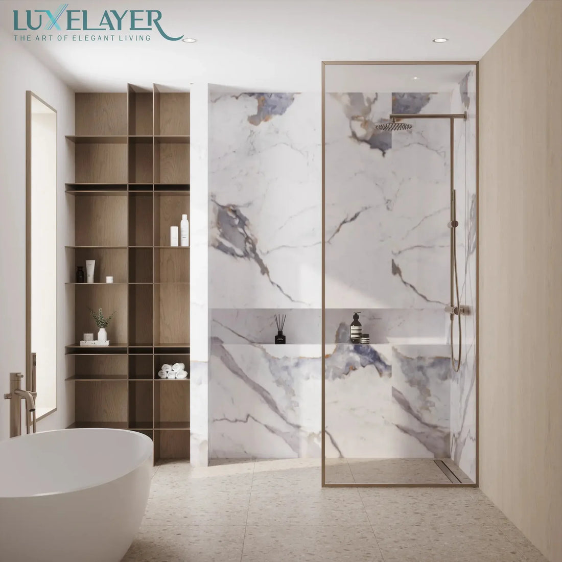 Soft Lilac Wall Panel