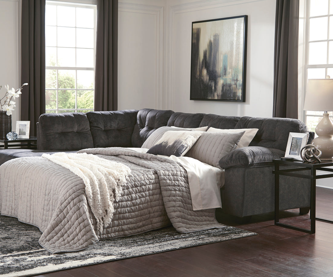 Accrington Granite Sleeper Sectional