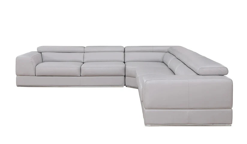 Pella Light Gray Sectional 4-Piece