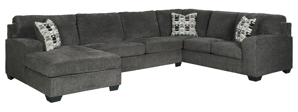 Ballinasloe 3-Piece Sectional with Chaise - LAF/RAF