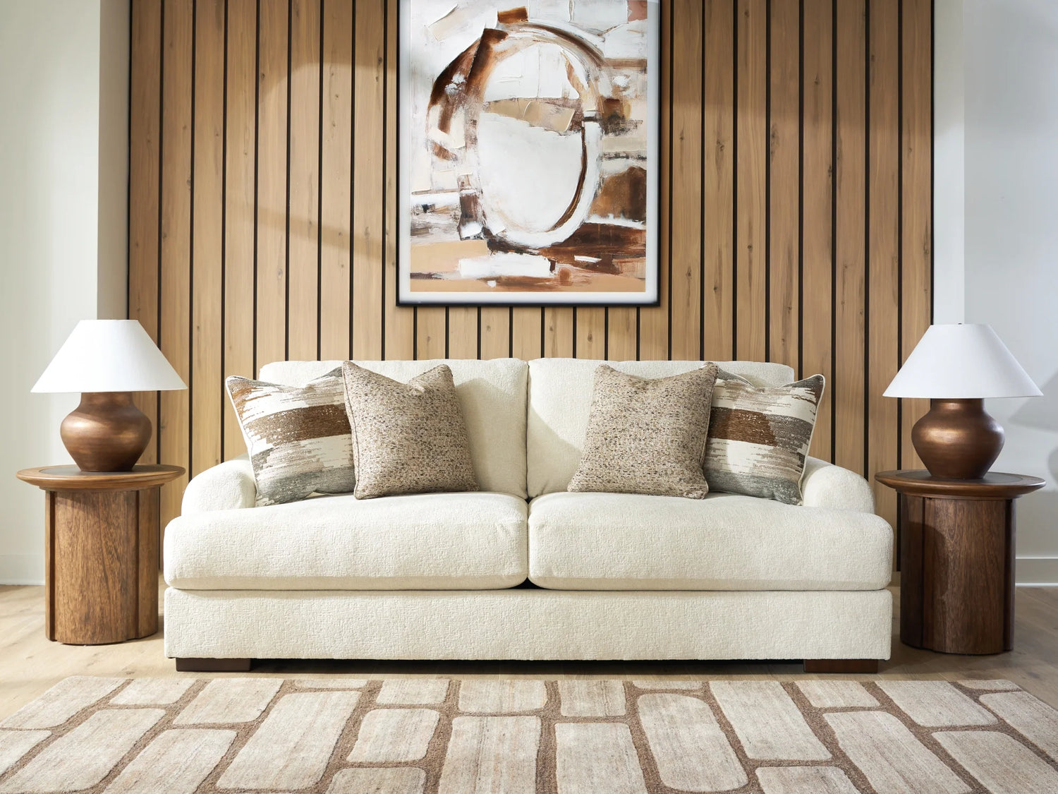 Jayne Park Sand Living Room Set