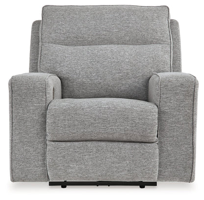 Biscoe Pewter 3-Pieces Power Reclining Living Room Set