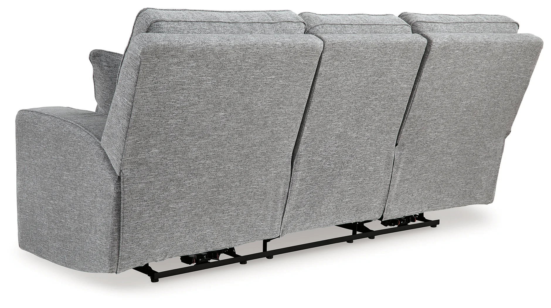 Biscoe Pewter 3-Pieces Power Reclining Living Room Set