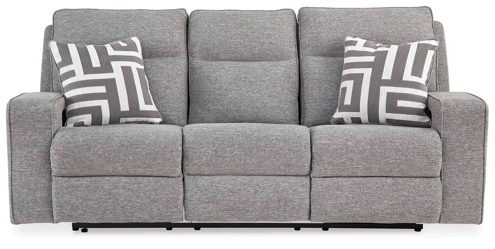 Biscoe Pewter 3-Pieces Power Reclining Living Room Set