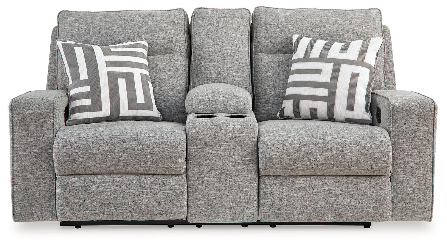 Biscoe Pewter 3-Pieces Power Reclining Living Room Set