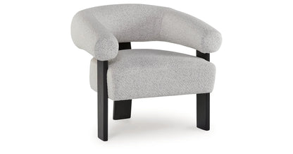 Dultish Snow Barrel Accent Chair