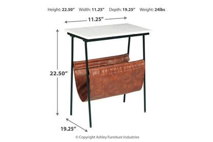 Etanbury Brown Accent Table