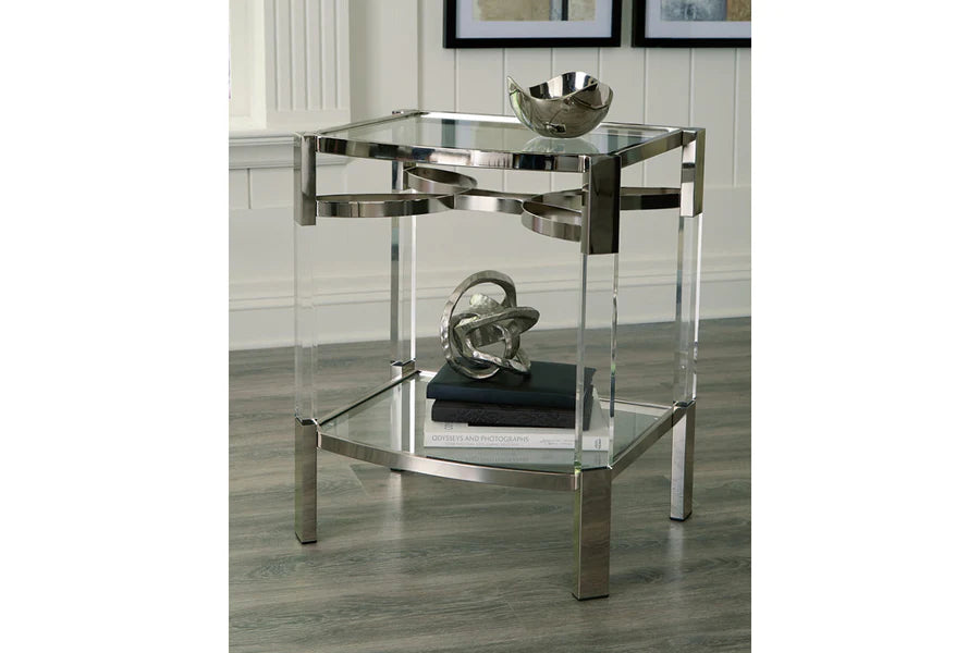 Chaseton Silver Accent Table
