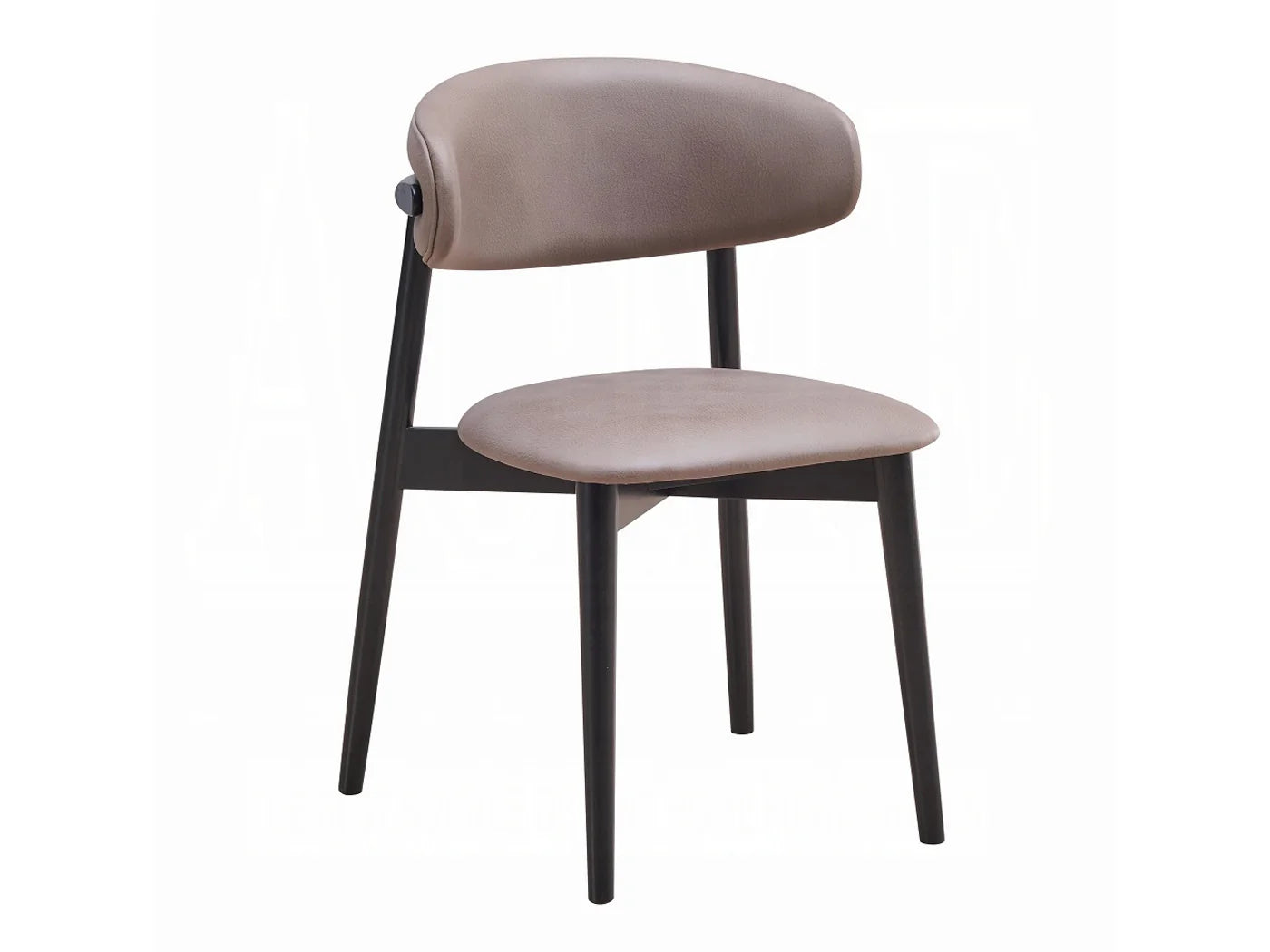 Juego de comedor Dary negro/marrón de altura de mostrador