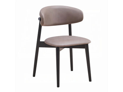 Juego de comedor Dary negro/marrón de altura de mostrador