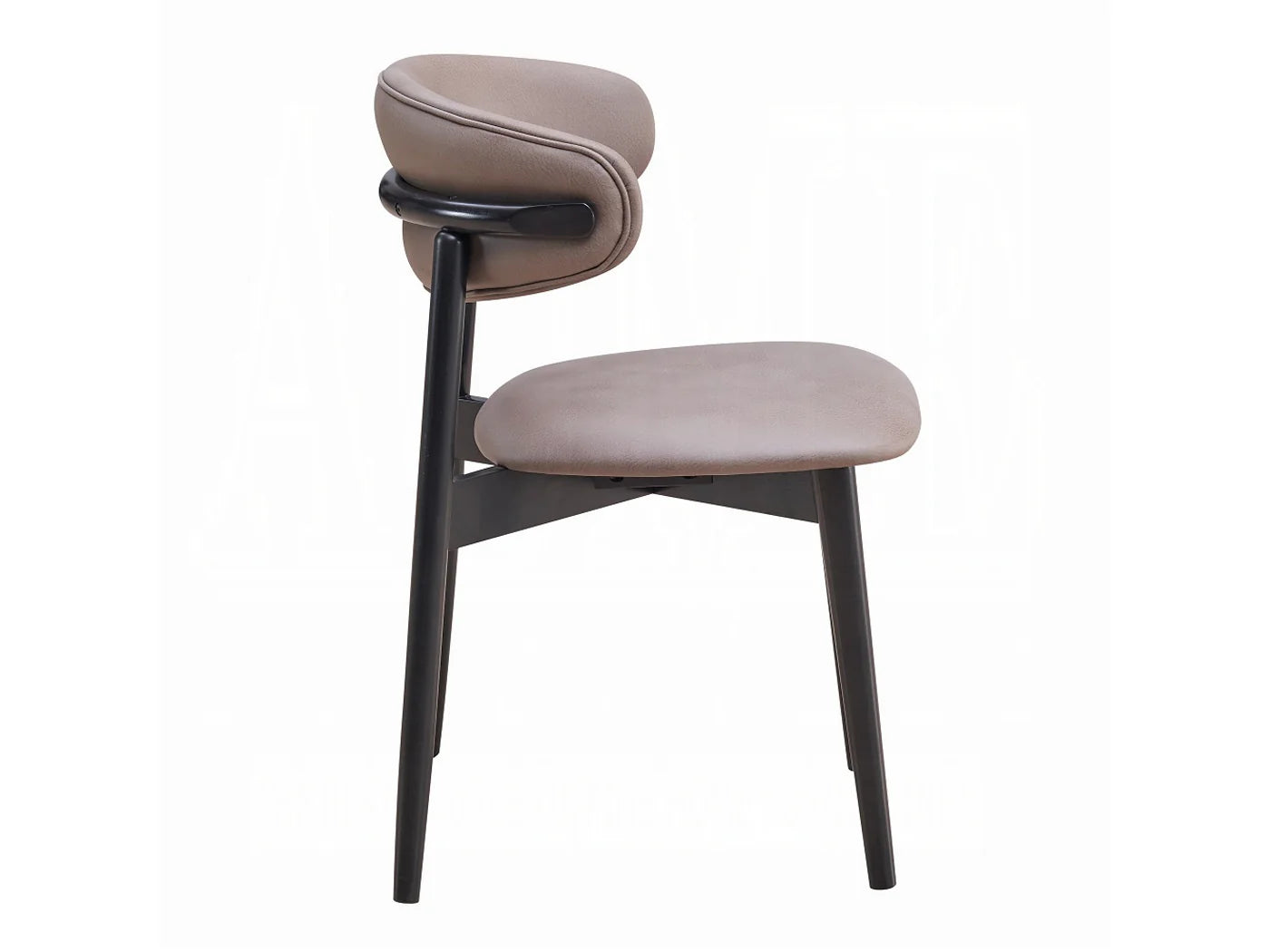 Juego de comedor Dary negro/marrón de altura de mostrador