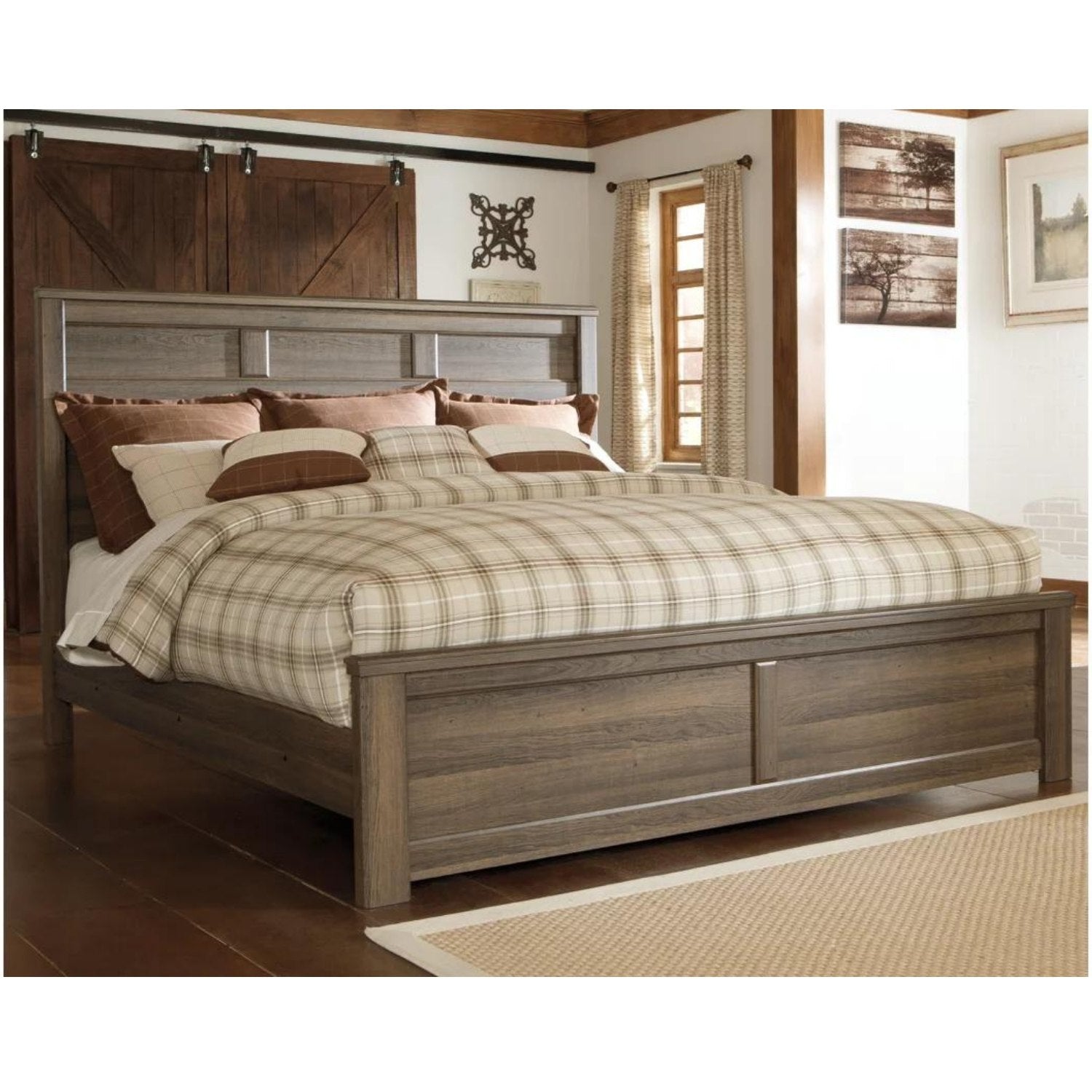 Juararo Queen Panel Bed - Decohub Home