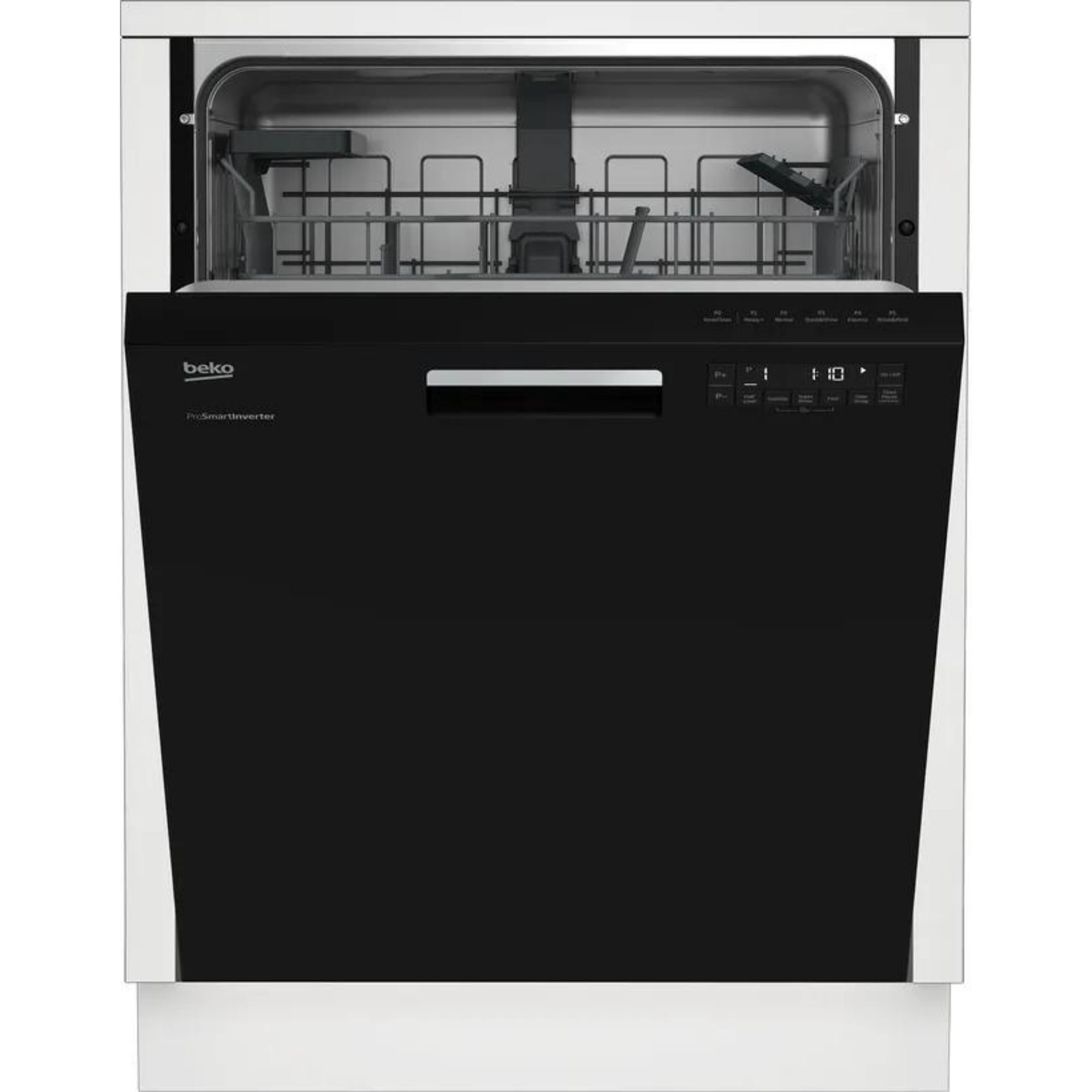Beko 24&quot; Black Built In Dishwasher - Decohub Home