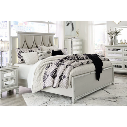 Lindenfield Silver King Panel Bed