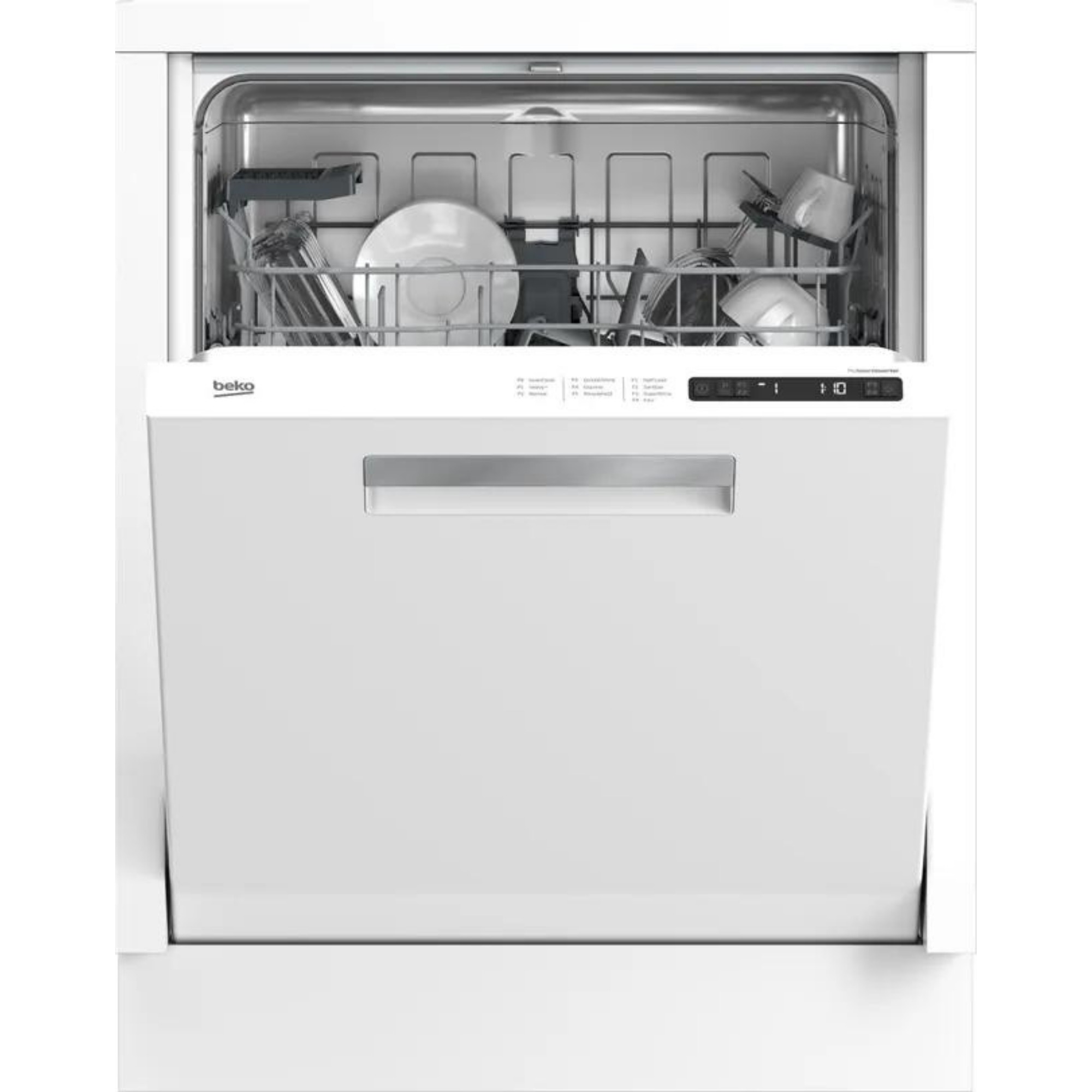 Beko 24&quot; White Built In Dishwasher