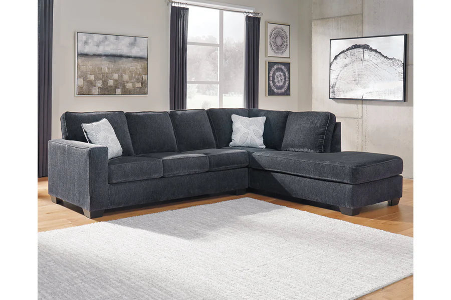 Altari Slate 2-Piece LAF Chaise Sectional