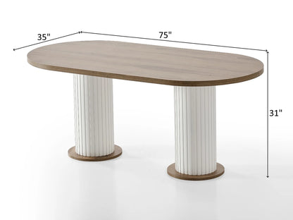 Bohem 6 Person Dining Room Set
