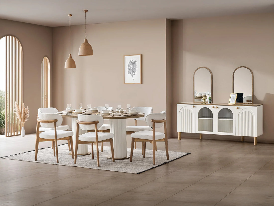Bohem 6 Person Dining Room Set