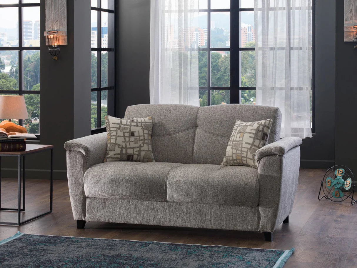 Aspen Aristo Light Brown Living Room Set
