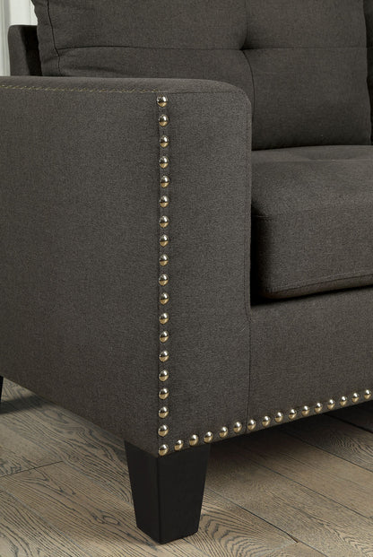 Atwell Modern Gray Sofa