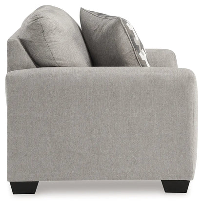 Avenal Park Flannel Chair &amp; Ottoman Set