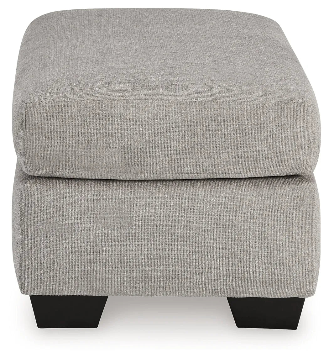 Avenal Park Flannel Chair &amp; Ottoman Set