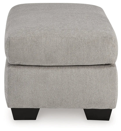 Avenal Park Flannel Chair &amp; Ottoman Set