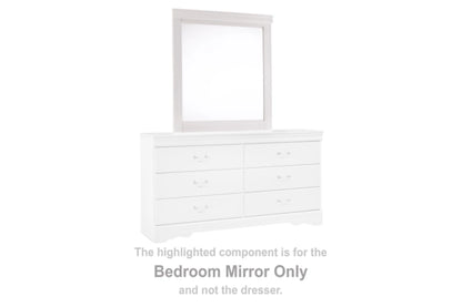 Anarasia White Bedroom Mirror (Mirror Only)