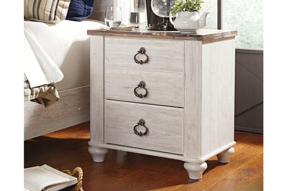 Willowton Two-tone Nightstand