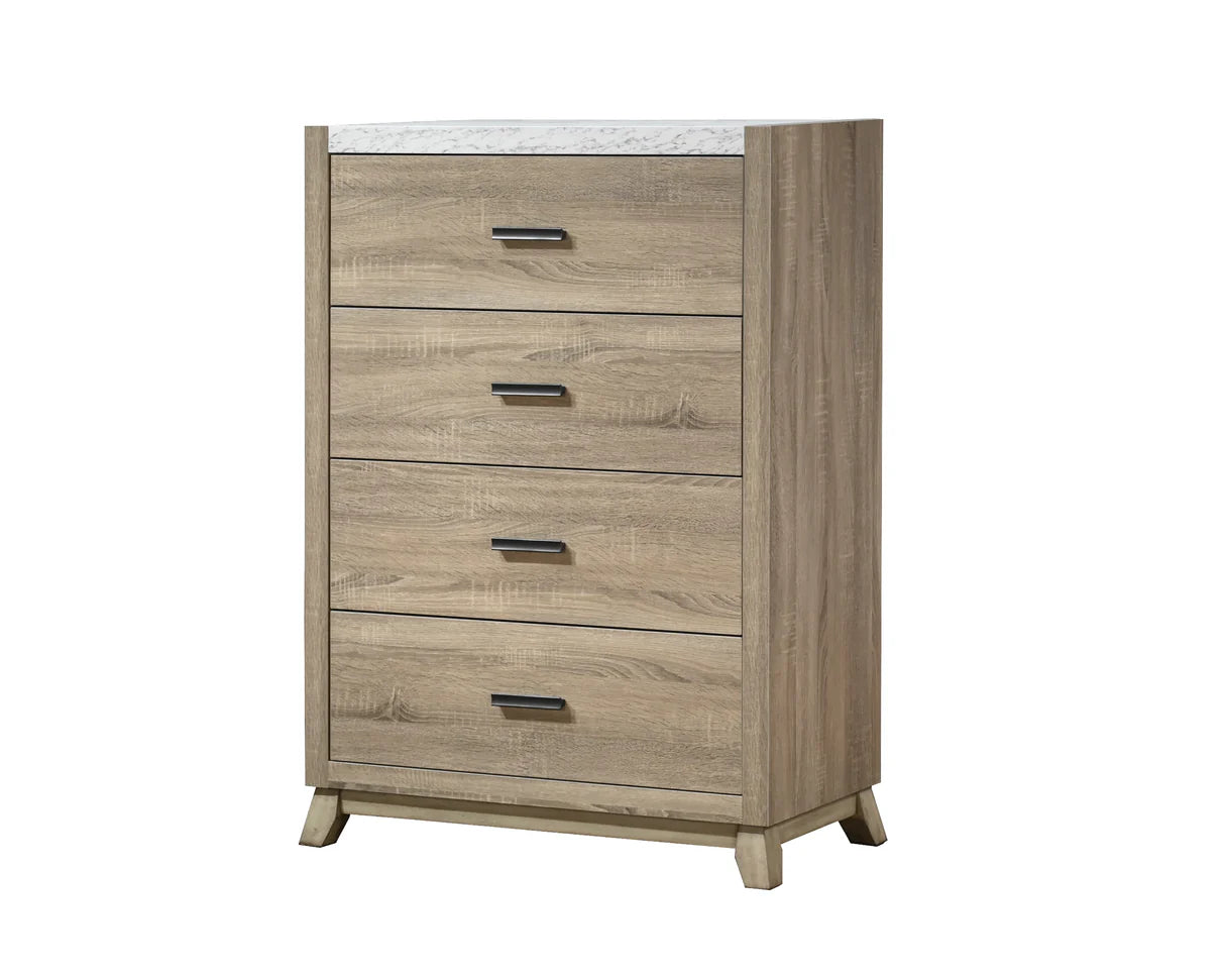 Tilston Natural Panel Bedroom Set