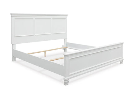 Juego de dormitorio juvenil Fortman White con paneles