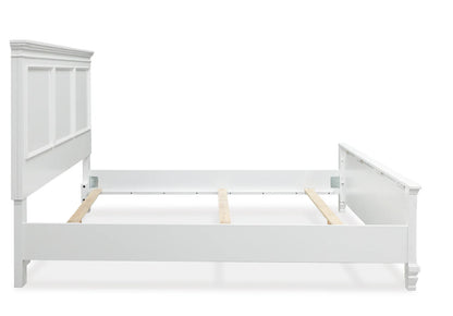Juego de dormitorio juvenil Fortman White con paneles