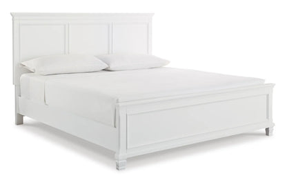 Juego de dormitorio juvenil Fortman White con paneles