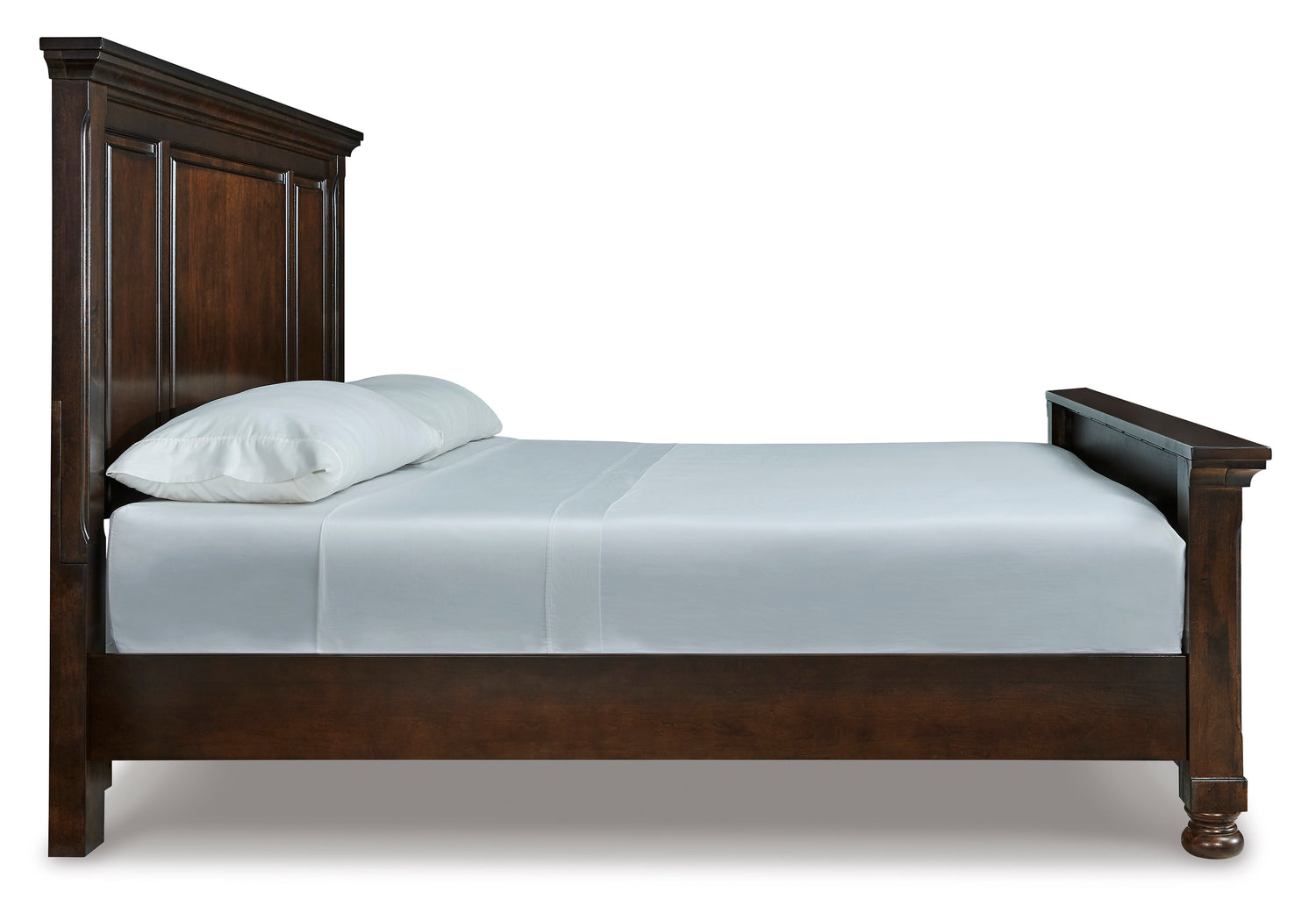 Porter Rustic Brown King Panel Bed - Decohub Home