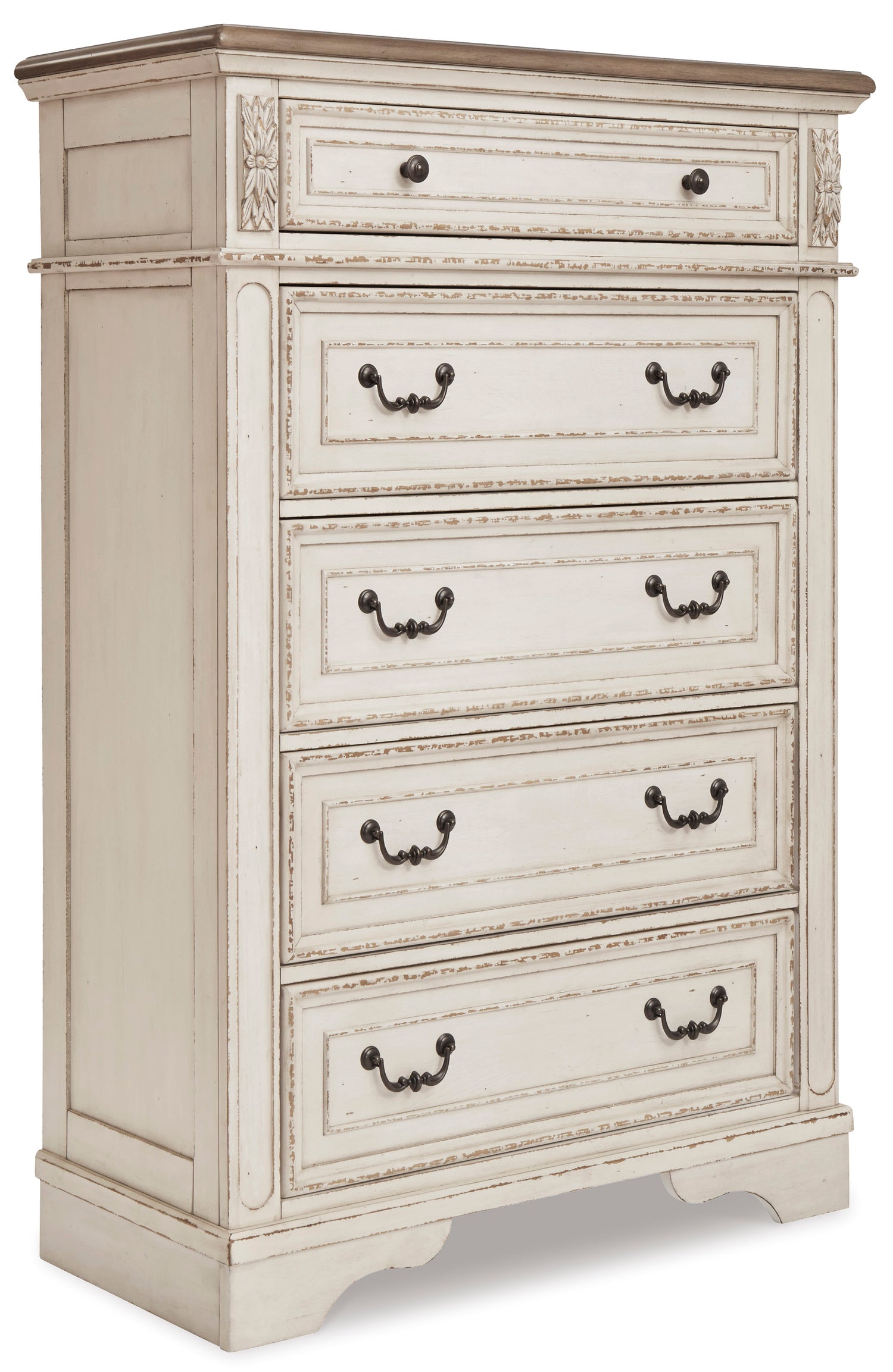 Realyn Two-tone Chest of Drawers
