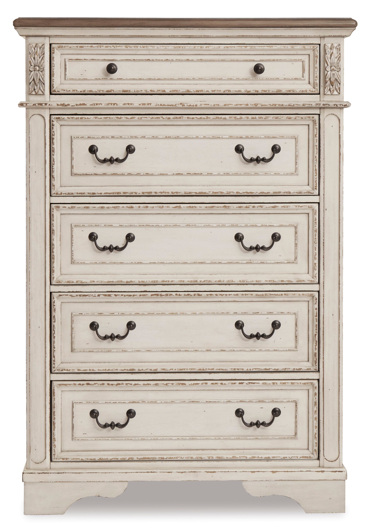 Realyn Two-tone Chest of Drawers